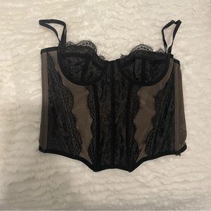 Modern Love Corset in Black